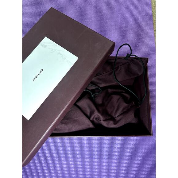 $2480 John Lobb Chapel Shoes NEW Dark Brown Museum Size 11 UK, 12 US, Shoe Tree - Picture 13 of 15